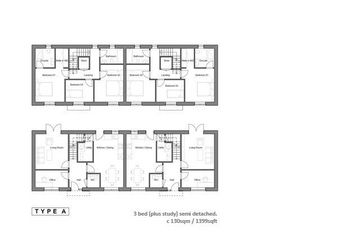 Type A - 3 bed (plus study) semi detached, Larrix Grove, Larrix Street, Duleek, Co. Meath — photo 2