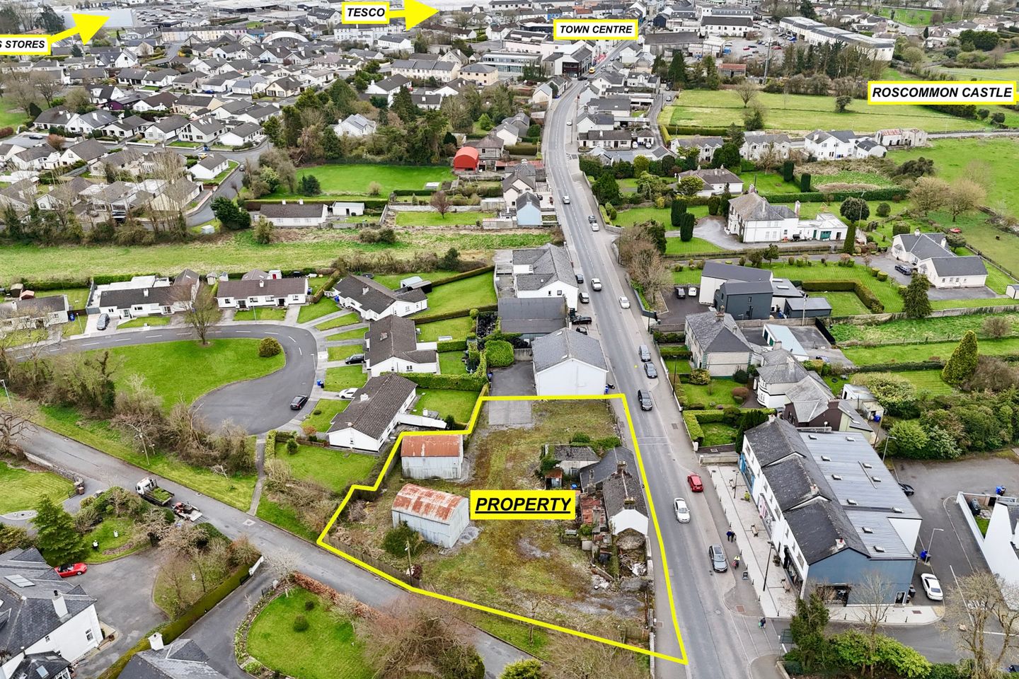 McCrann's Pub/Residence/Development Site at Castle Street, Roscommon, Co. Roscommon, F42YW35 — photo 1