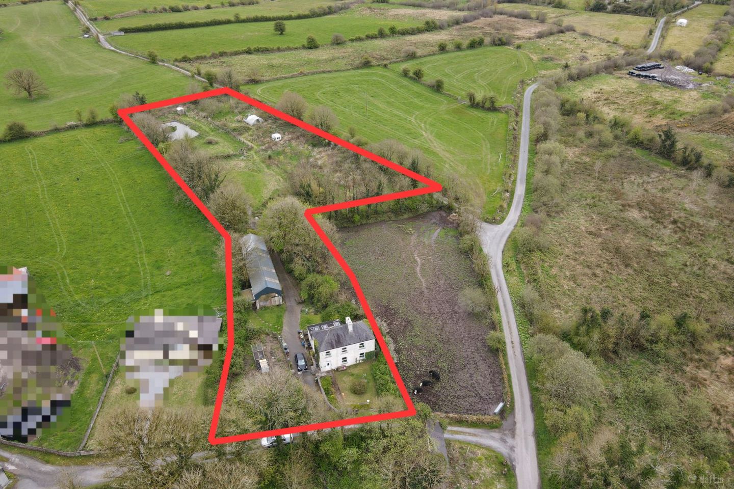 c.1.72 acres with stables Mist Haven Stud, Lecarrow, Knock, Claremorris, Co. Mayo, F12K258 — photo 1