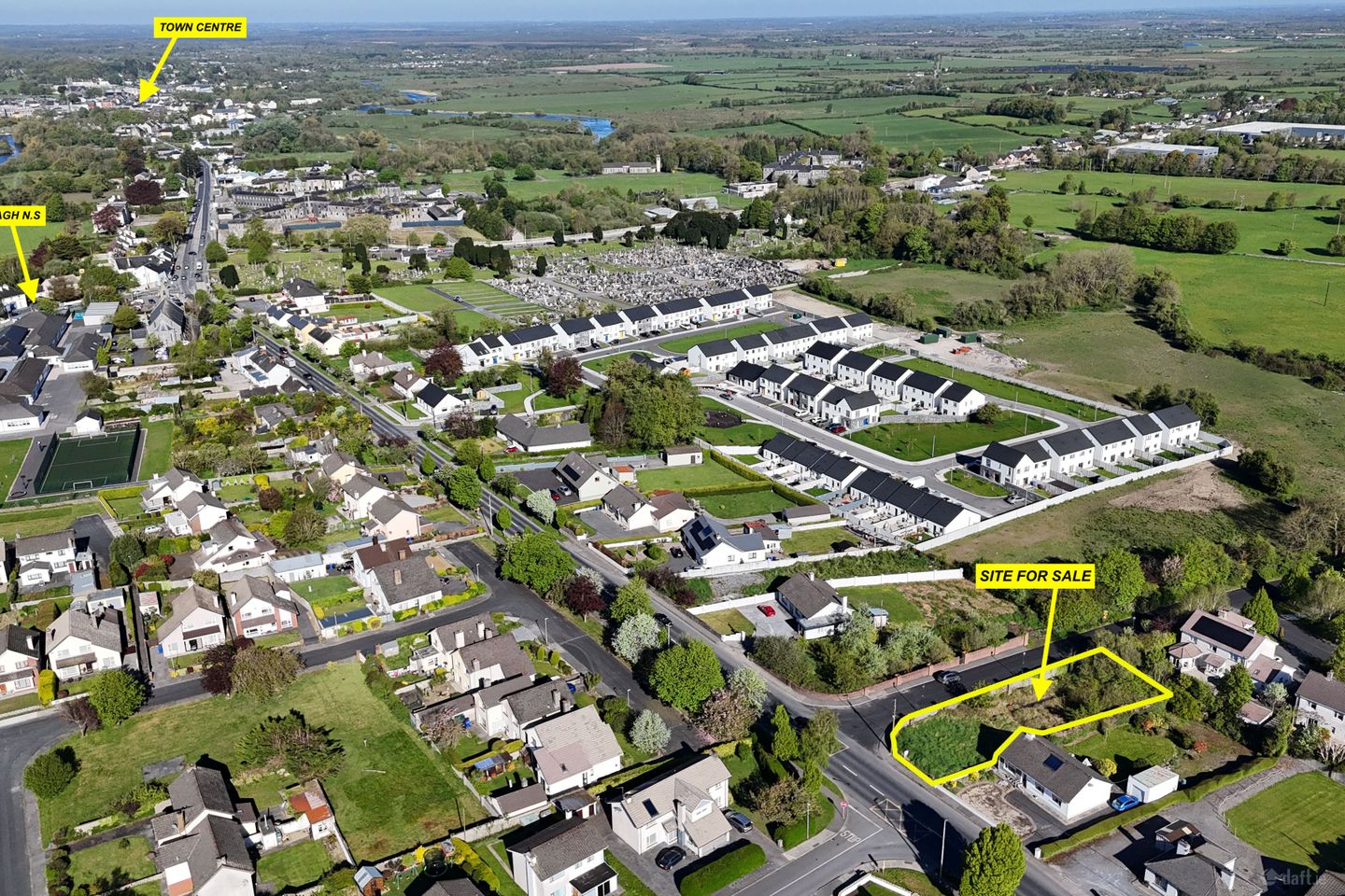 Site with Full Planning Permission at Kilgarve, Ballinasloe, Co. Galway — photo 1