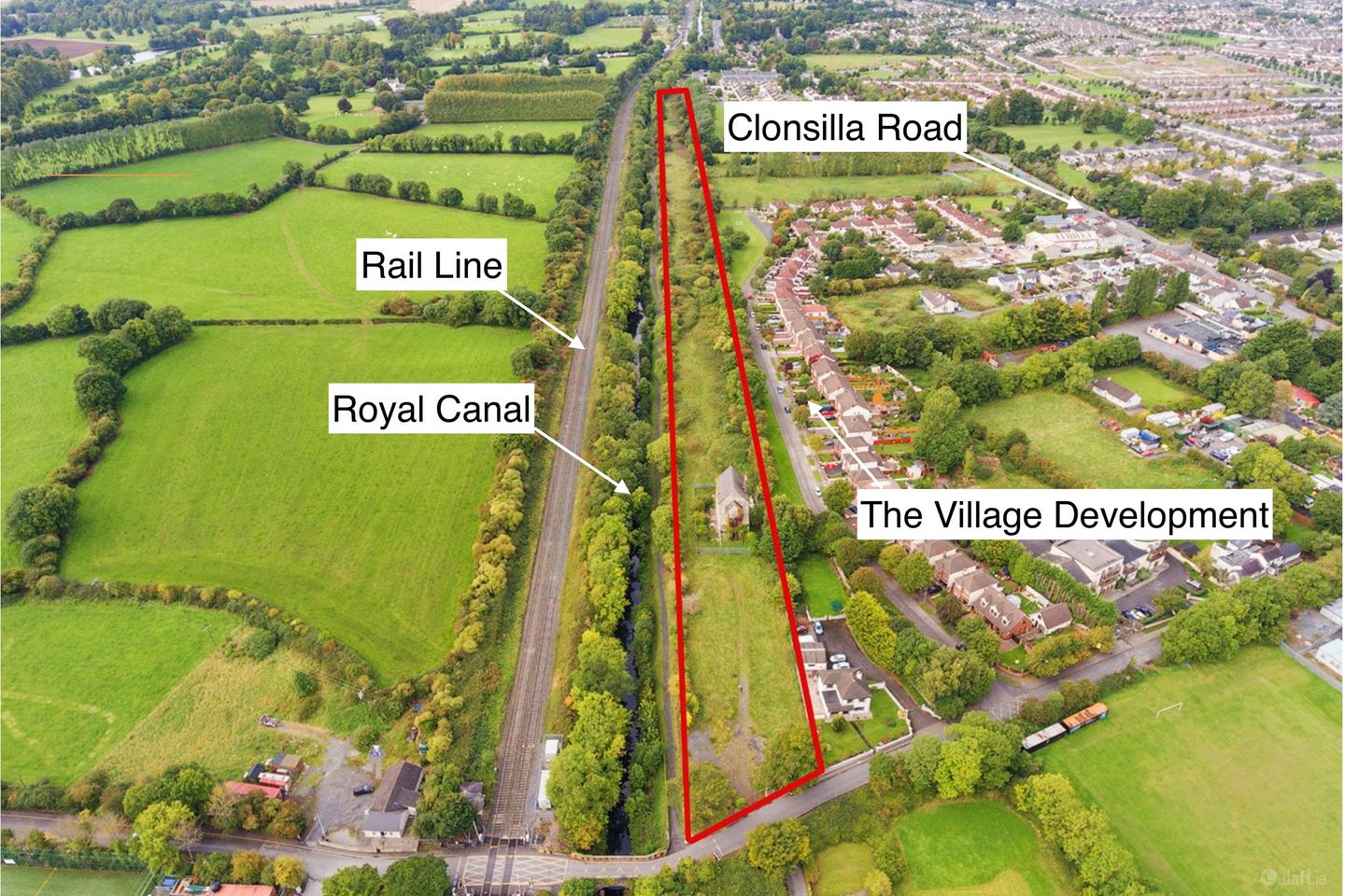 The Old Schoolhouse Site, Porterstown Road, Kellystown, Clonsilla, Clonsilla, Co. Dublin — photo 1