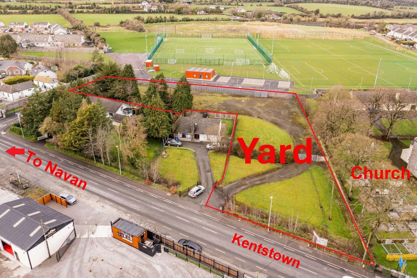 0.716 acre Commercial Yard, Kentstown, Co. Meath, C15V9WC — photo 1