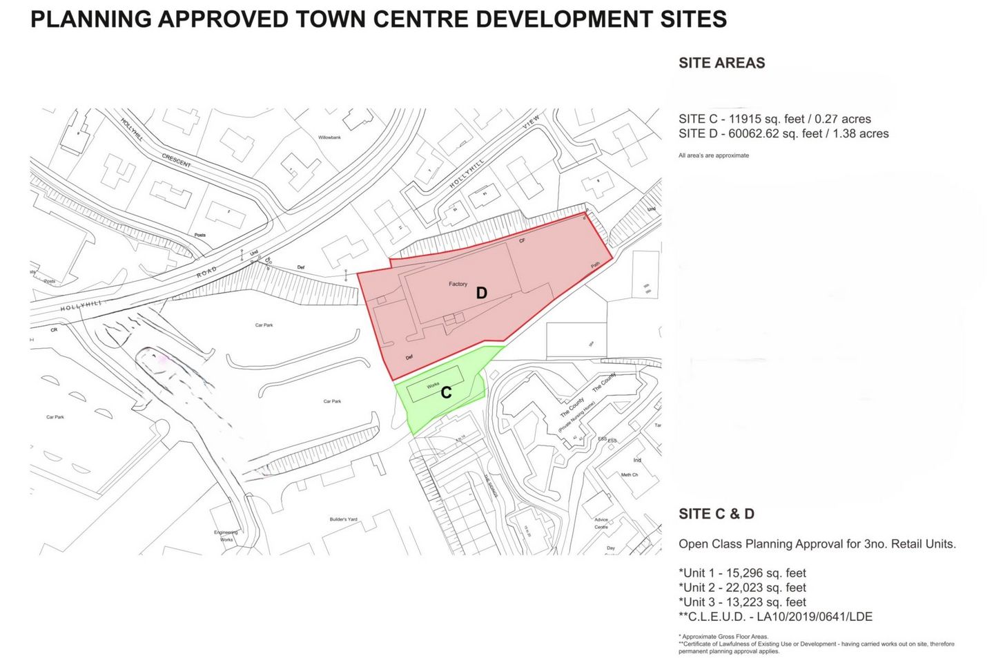 Prime Town Centre Development Opportunity, Hollyhill Link Road, Enniskillen, Co. Fermanagh — photo 1
