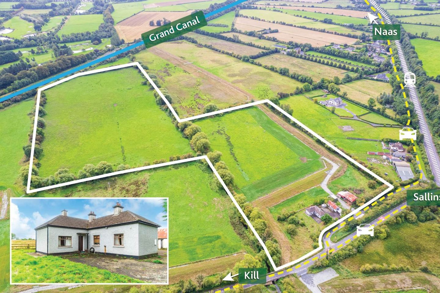 Residence On Approx 24 Acres Sherlockstown, Sallins, Co. Kildare, W91H3C1 — photo 1