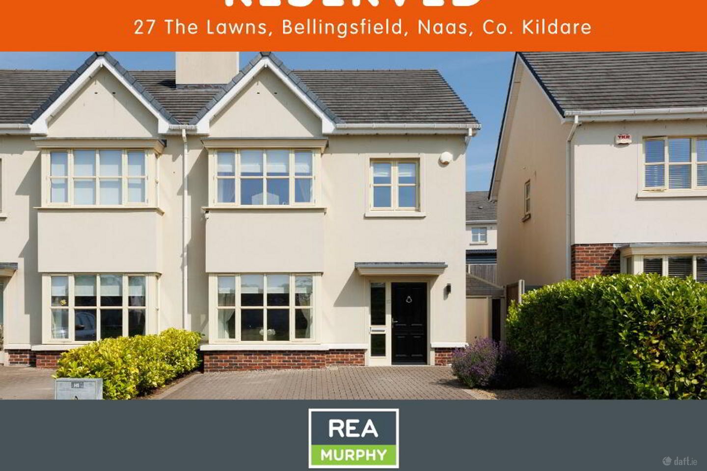 27 The Lawns, Bellingsfield, Naas, Co. Kildare, W91K1KD — photo 1