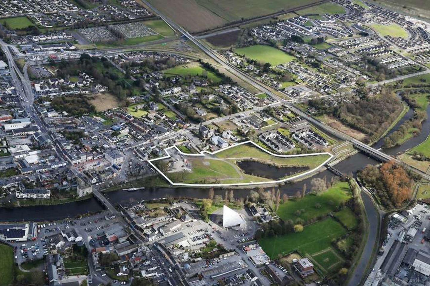 Significant mixed-use development opportunity, 8 acres at Athy, Co. Kildare — photo 1