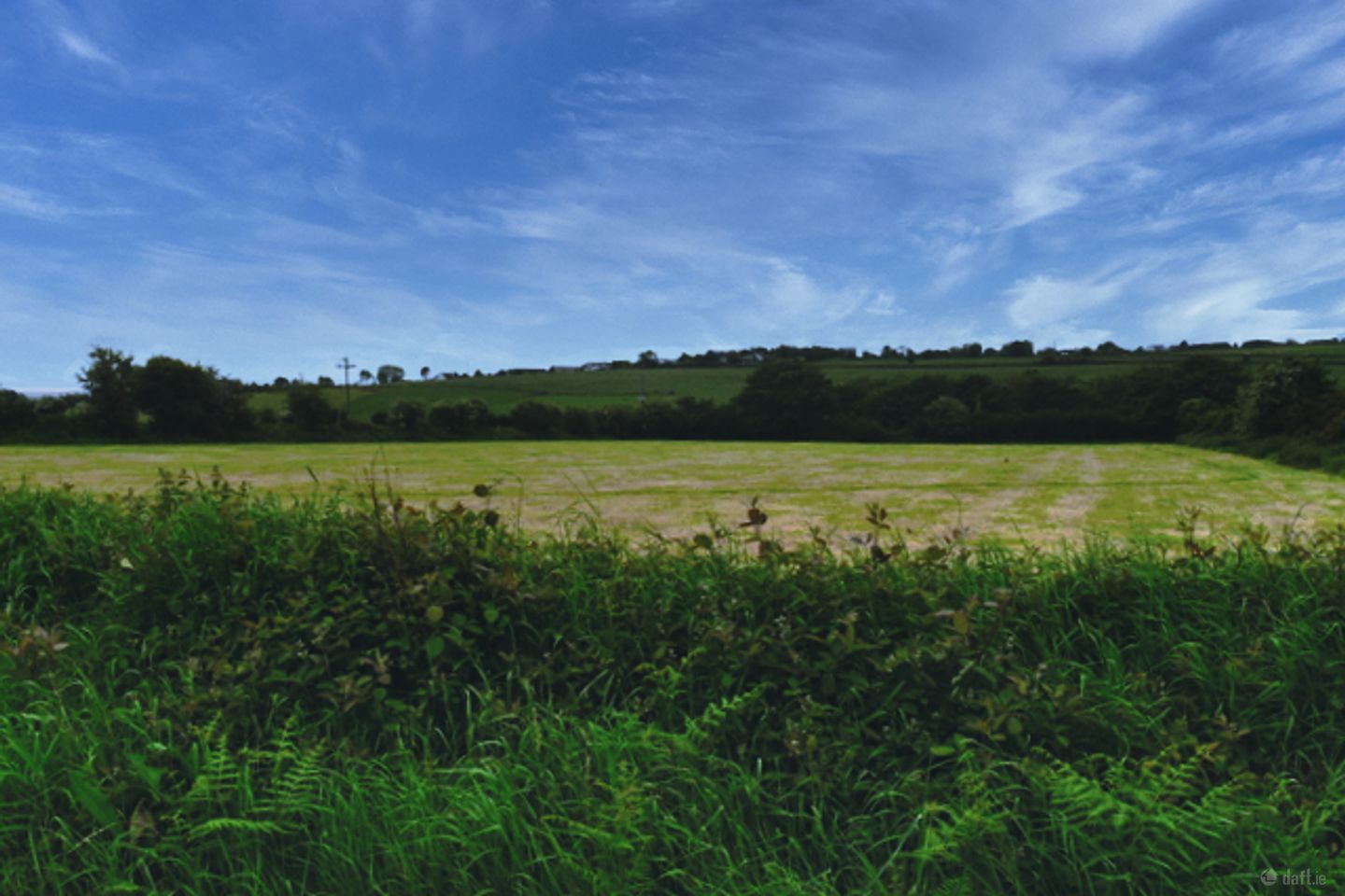 View from the site looking South.