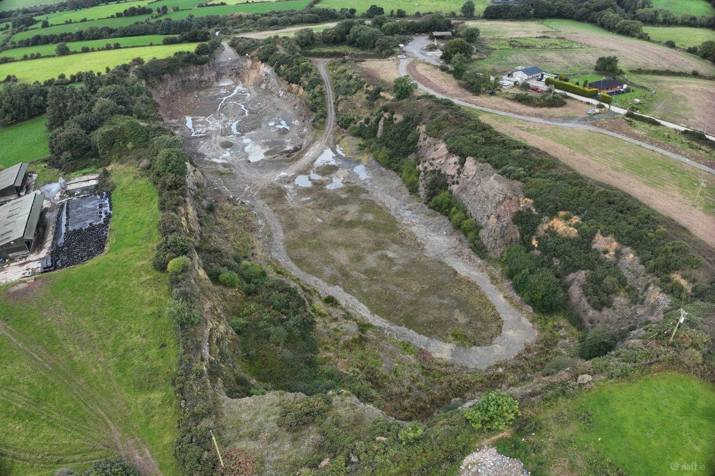 Quarry at Carrigeen, Kilmacthomas, Co. Waterford — photo 1