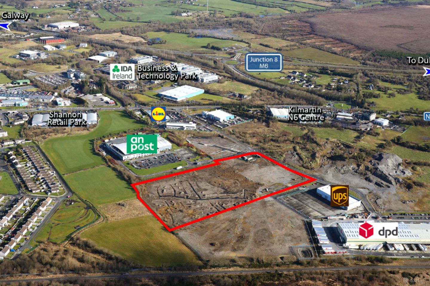 Site at Athlone Business Park, Dublin Road, Athlone, Co. Westmeath — photo 1