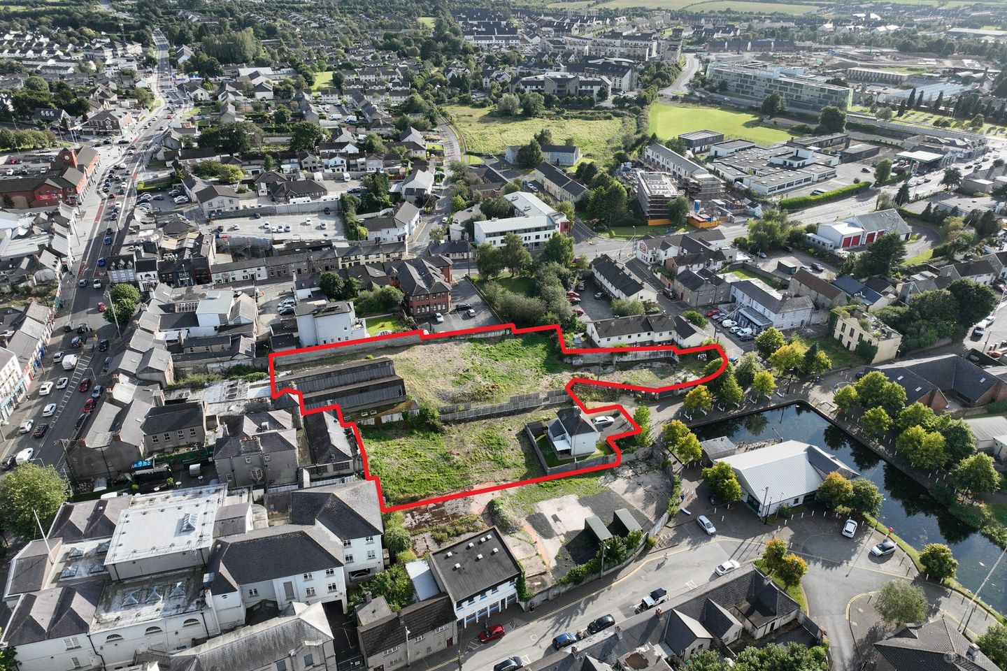 Town Centre Site C. 1.1 Acre / 0.45 HA, Harbour View, Naas, Co. Kildare — photo 1