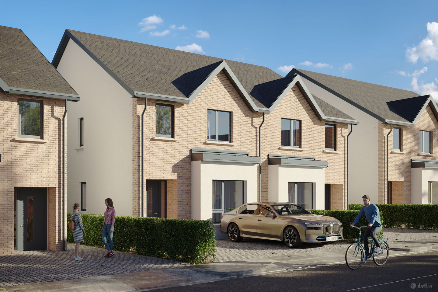 4 Bedroom Mid Terrace , Convent Place , Convent Road , Delgany, Co. Wicklow — photo 1