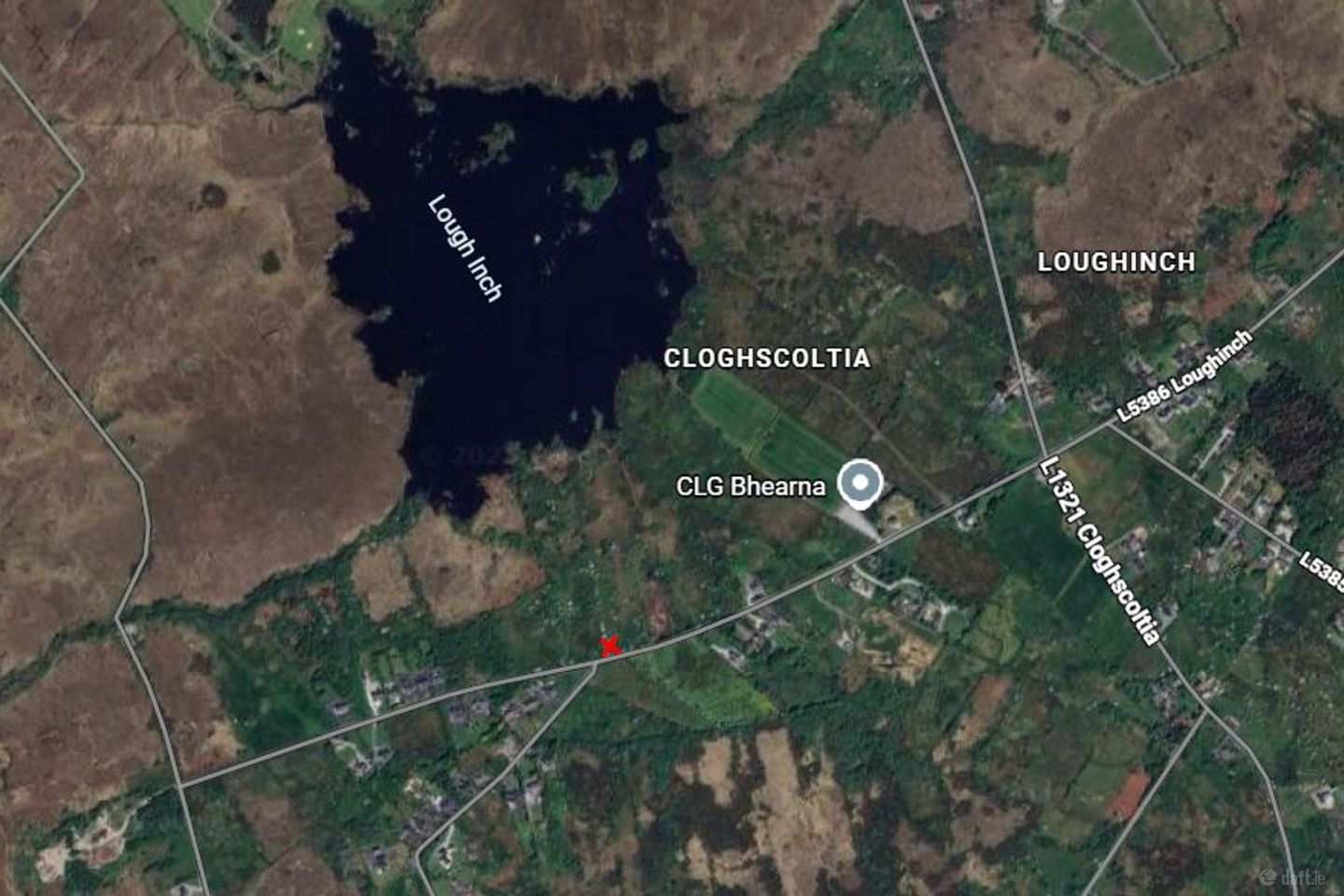 Site is located at X