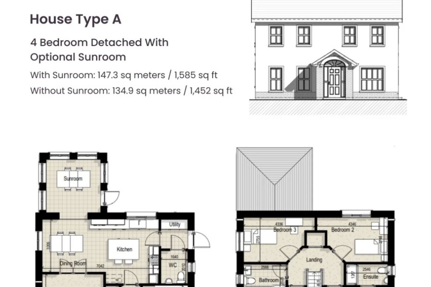 House Type A - 4 Bedroom Detached, Leargán, Kilmacthomas , Kilmacthomas, Co. Waterford — photo 1