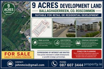 Charlestown Road, Ballaghaderreen, Ballagh, Co. Roscommon, F45V500