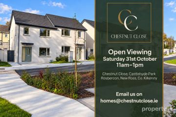 Chestnut Close, Castlehyde Park, Rosbercon, New Ross, Co. Kilkenny - adjacent to Y34 CR22, New Ross, Co. Kilkenny