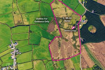 C. 44.16 Acres, Derelict Cottage & Road Frontage, Carrowmore, Ballycastle, Co. Mayo