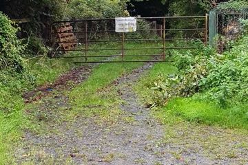Entrance to land