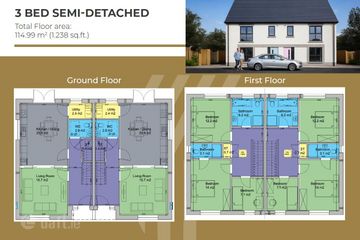 3 Bed Semi Detached, Curates Court , Roslevan, Ennis, Co. Clare — photo 2