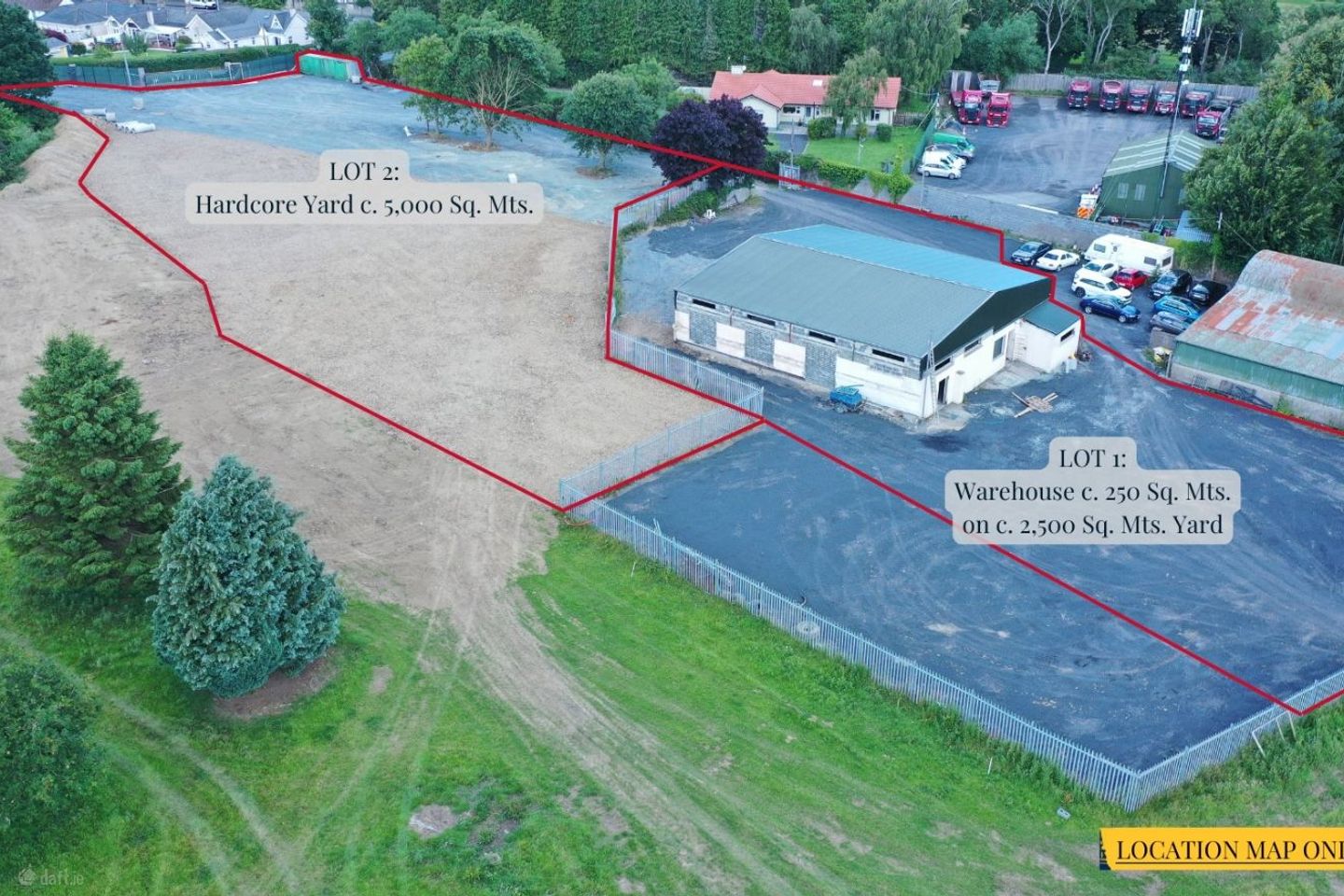 Warehouse c. 330 Sq. Mts. on c. 2,500 Sq. Mts. Yard, Nr. Citywest, Dublin 24 — photo 1