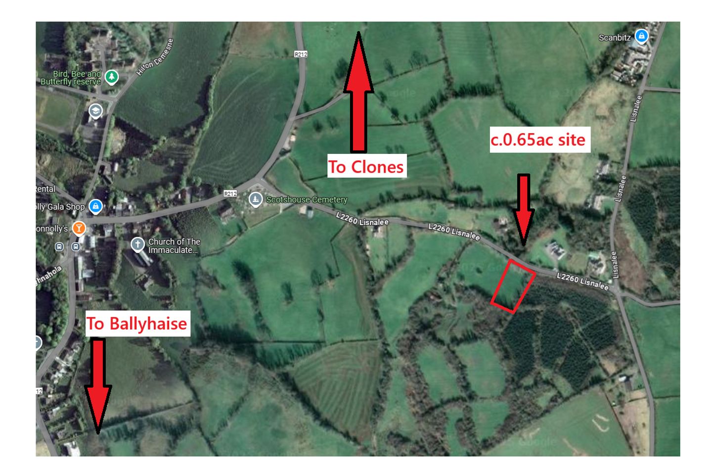 Site subject to F.P.P, Lisnalee, Scotshouse, Co. Monaghan — photo 1