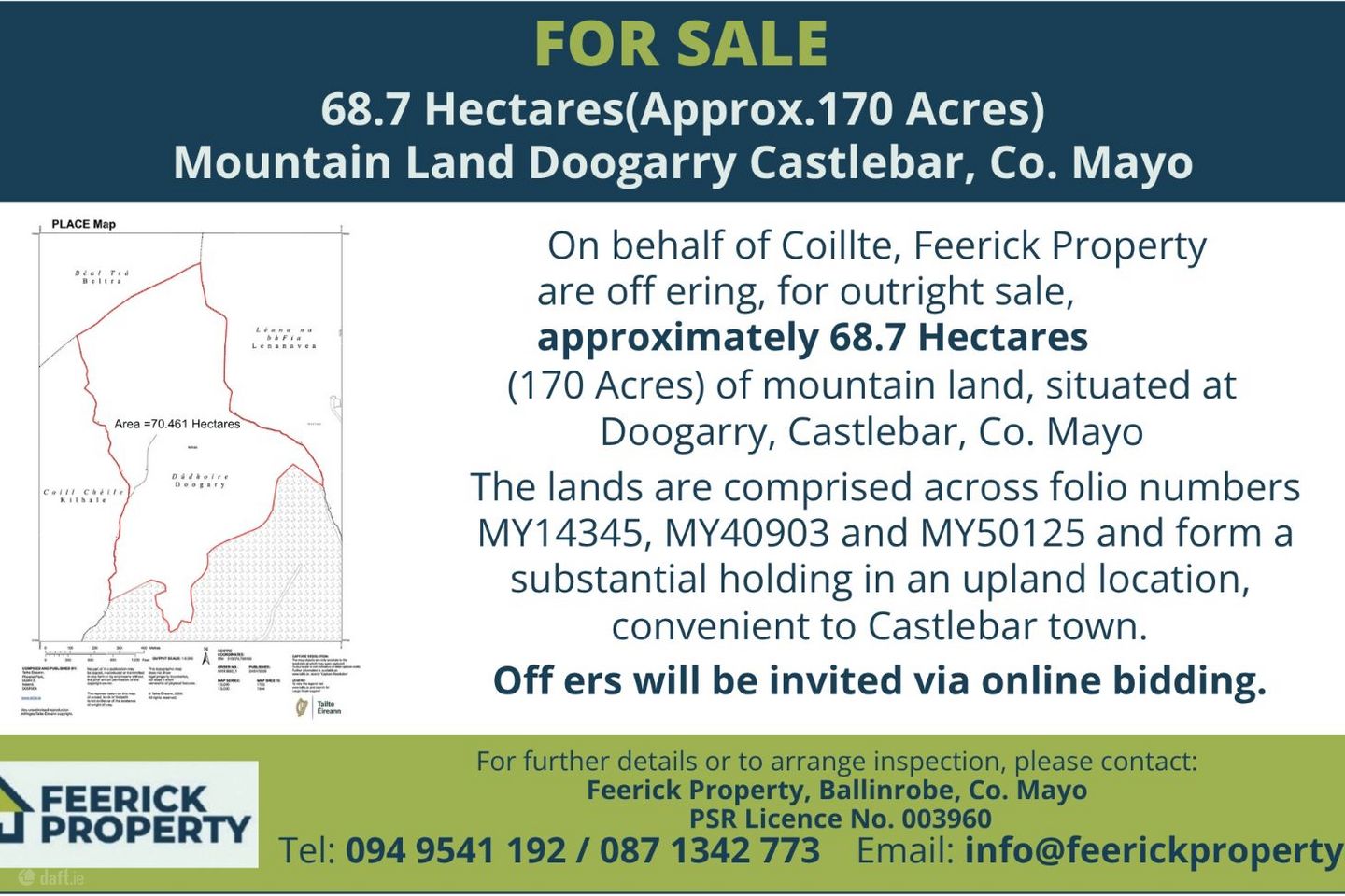 Doogarry, Castlebar, Co. Mayo — photo 1