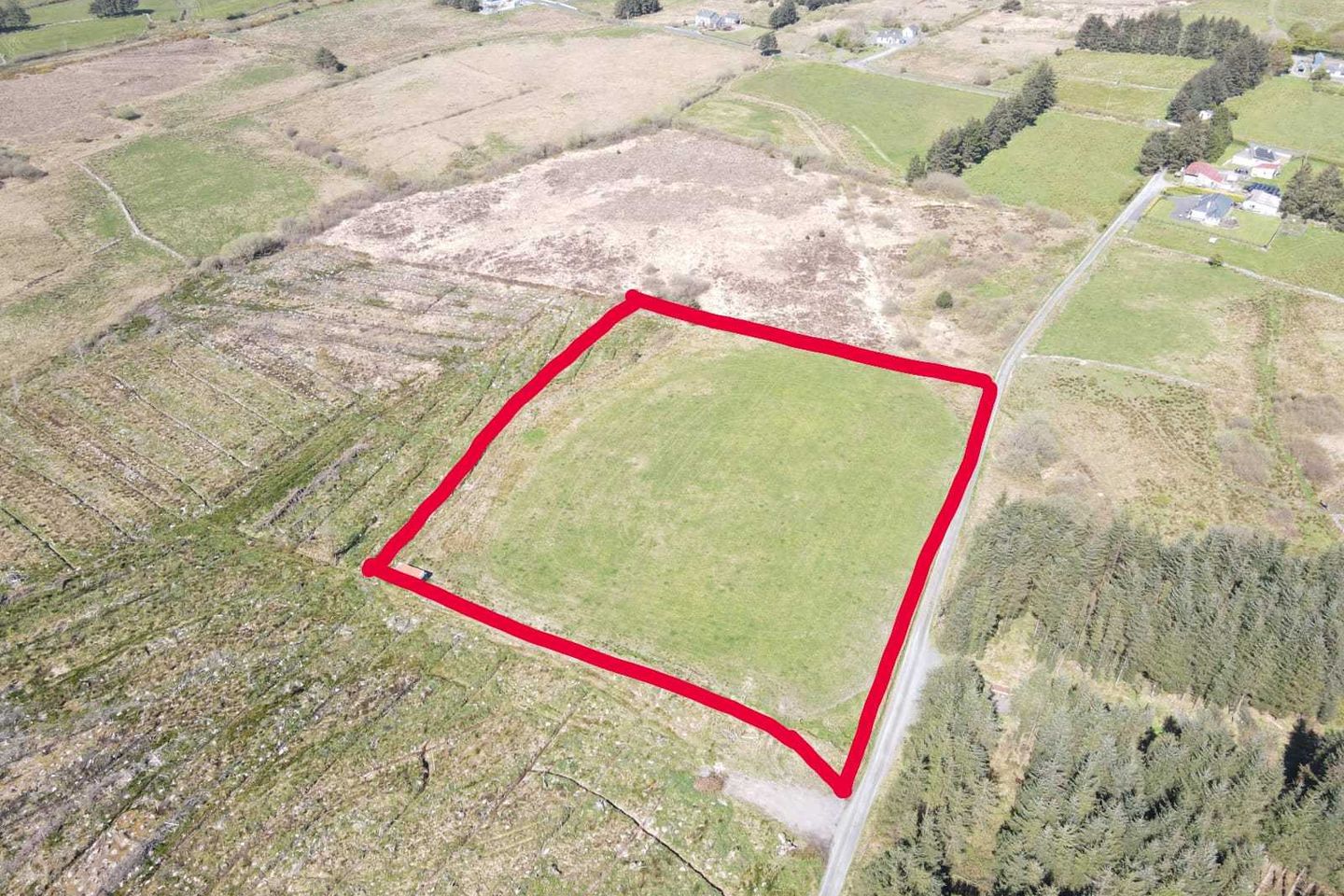 c.3.5 acres at Carralackey, Kilmovee, Co. Mayo — photo 1