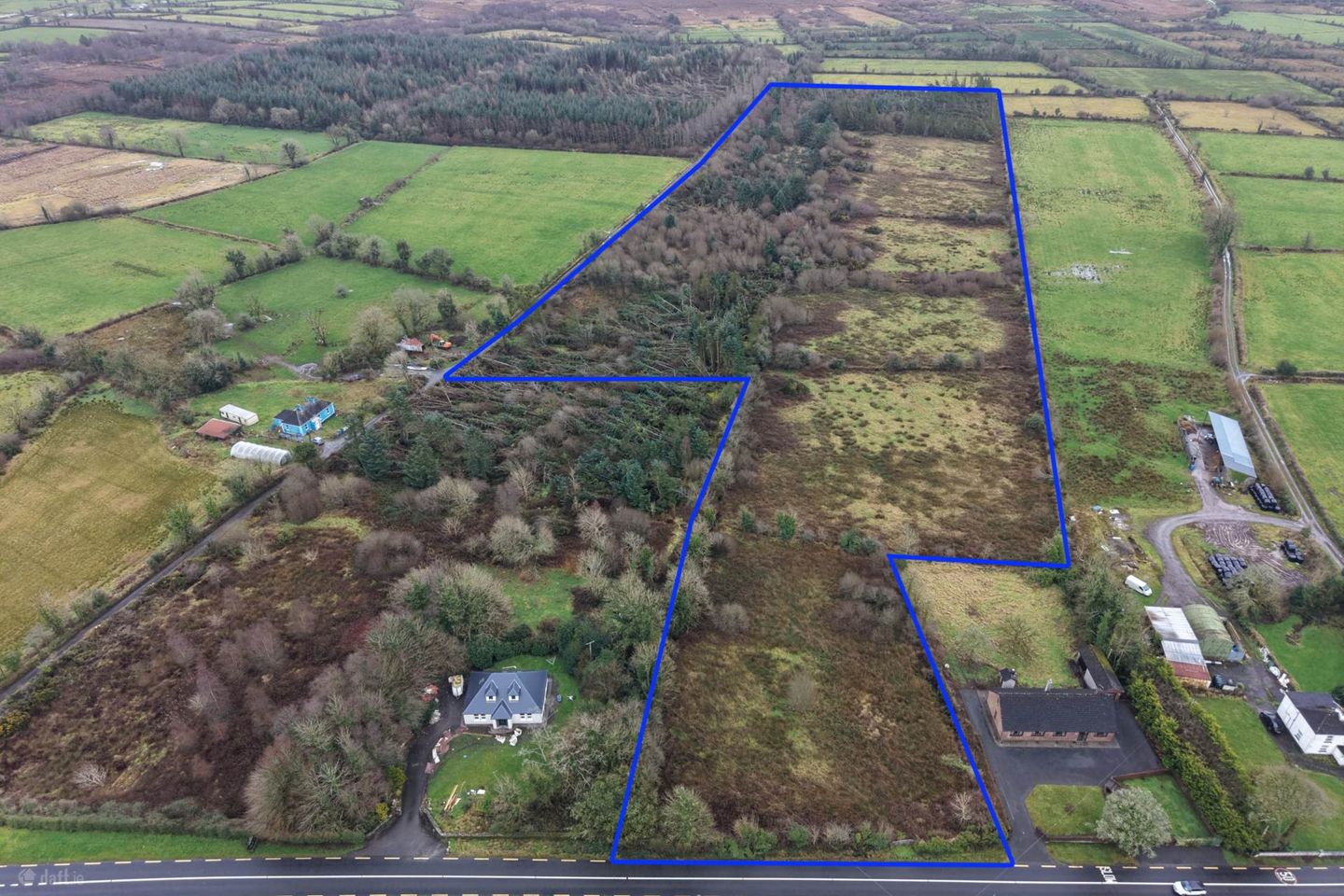 C. 20.88 Acres, Foughil, Trien, Castlerea, Co. Roscommon — photo 1