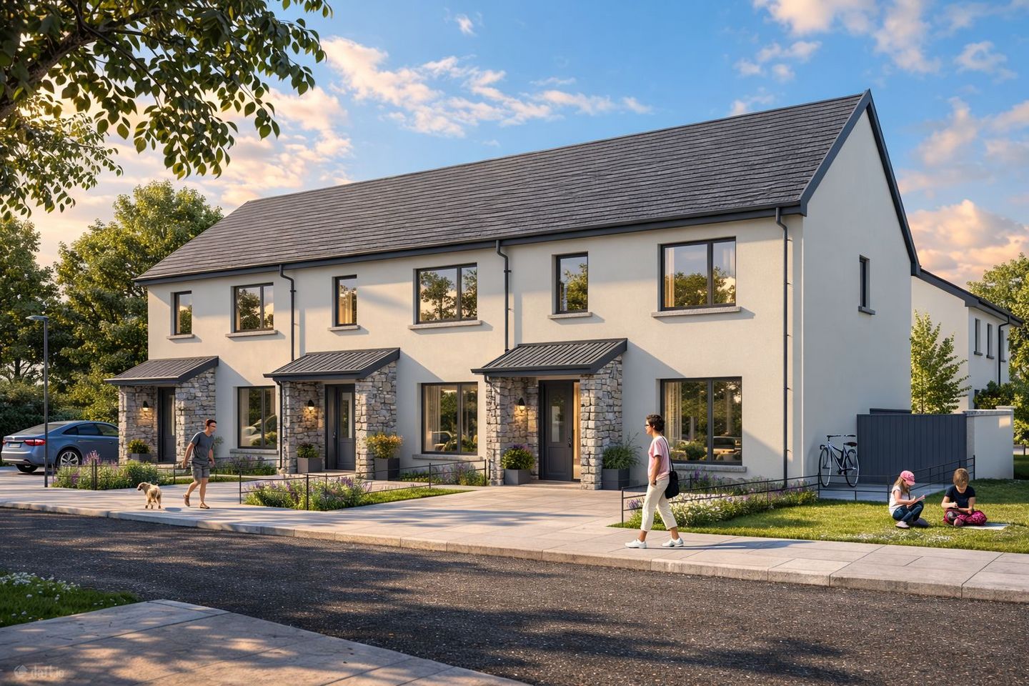 The Willow - 3 Bedroom End of Terrace House, Derrybeg Avenue, Mountrath, Co. Laois — photo 1