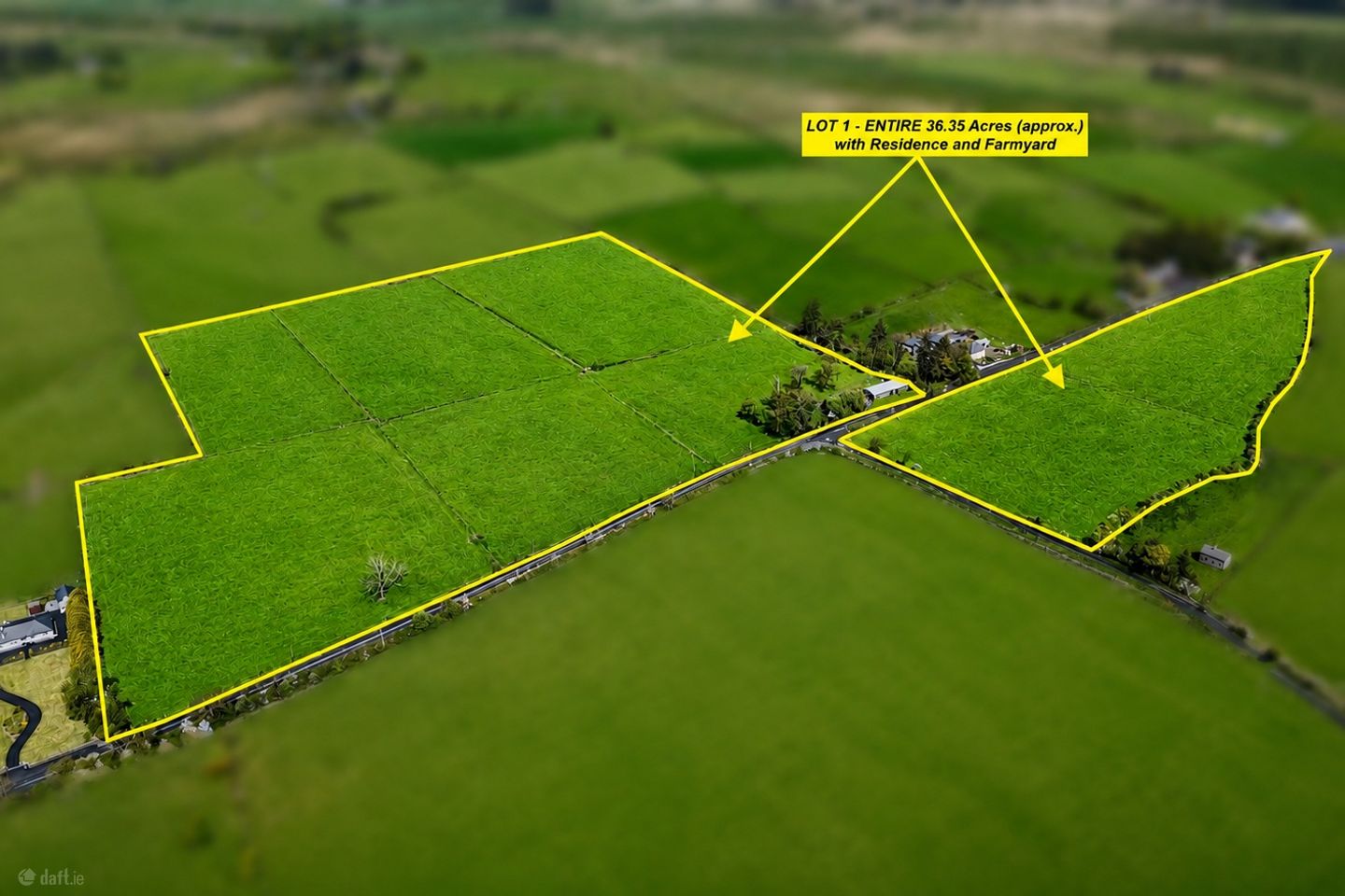 36.35 Acres (approx.) Residential Farm at Castleplunkett, Castlerea, Co. Roscommon — photo 1