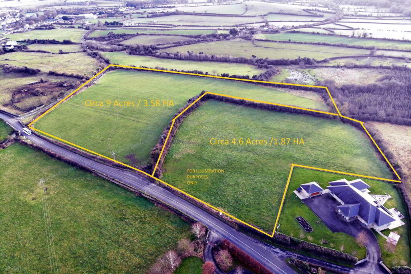 Circa 13.5 Acres At, Garrinch, Jesuits Walk, Fethard, Co. Tipperary — photo 1