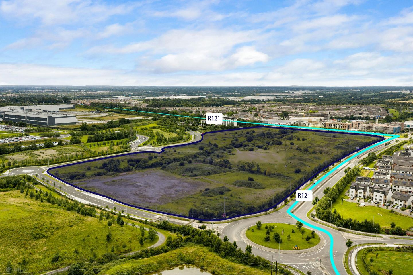 Approx. 30.42 acres at Tyrrelstown, Dublin 15 — photo 1