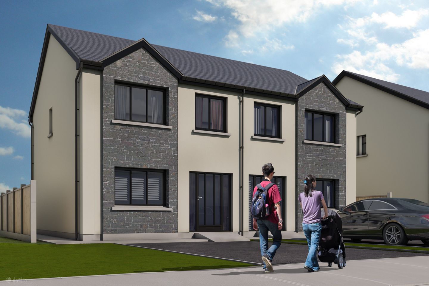 Semi-Detached House, Ard Rua Meadows, Claremorris, Co Mayo — photo 1