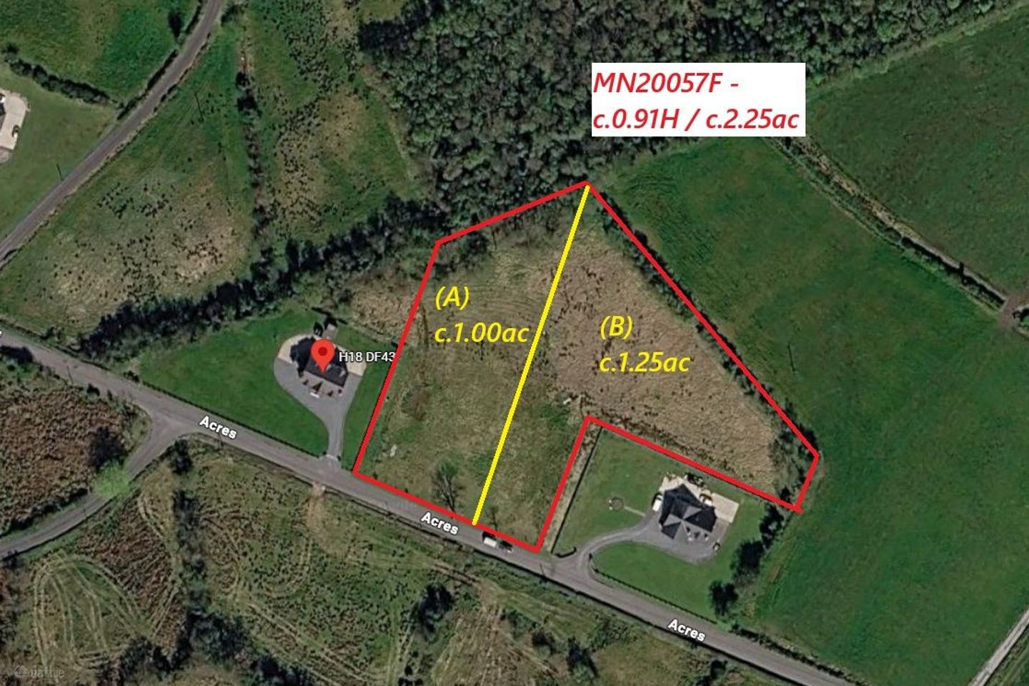 Site with F.P.P, Acres, Knockatallon, Scotstown, Co. Monaghan — photo 1