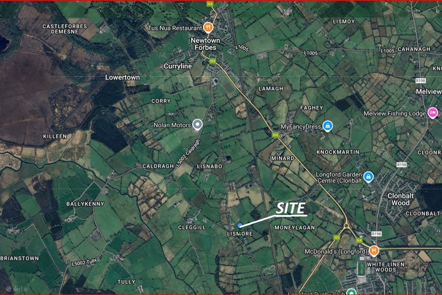 Site At Lismore, Newtownforbes, Co. Longford, Folio LD20457F — photo 1