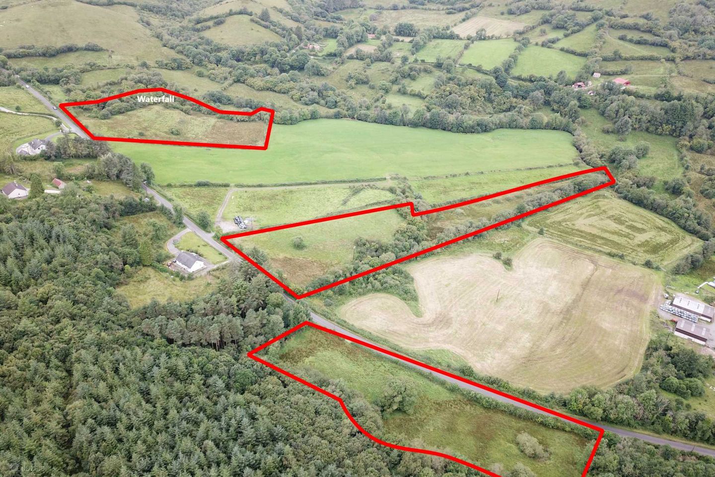 Waterfall & Land, Boho Road, Coolarkin, Enniskillen, Co. Fermanagh — photo 1