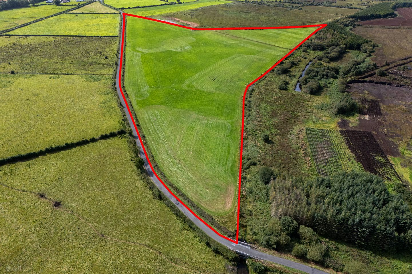 Lands of c. 25.50 Acres at Derryharney, Belmont, Co. Offaly — photo 1