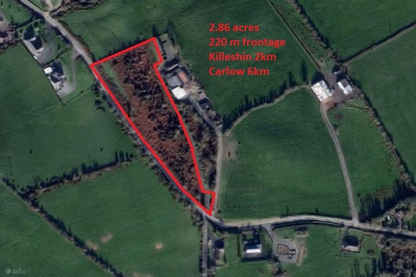 2.86 Acres At, Keelogue, Killeshin, Carlow — photo 1