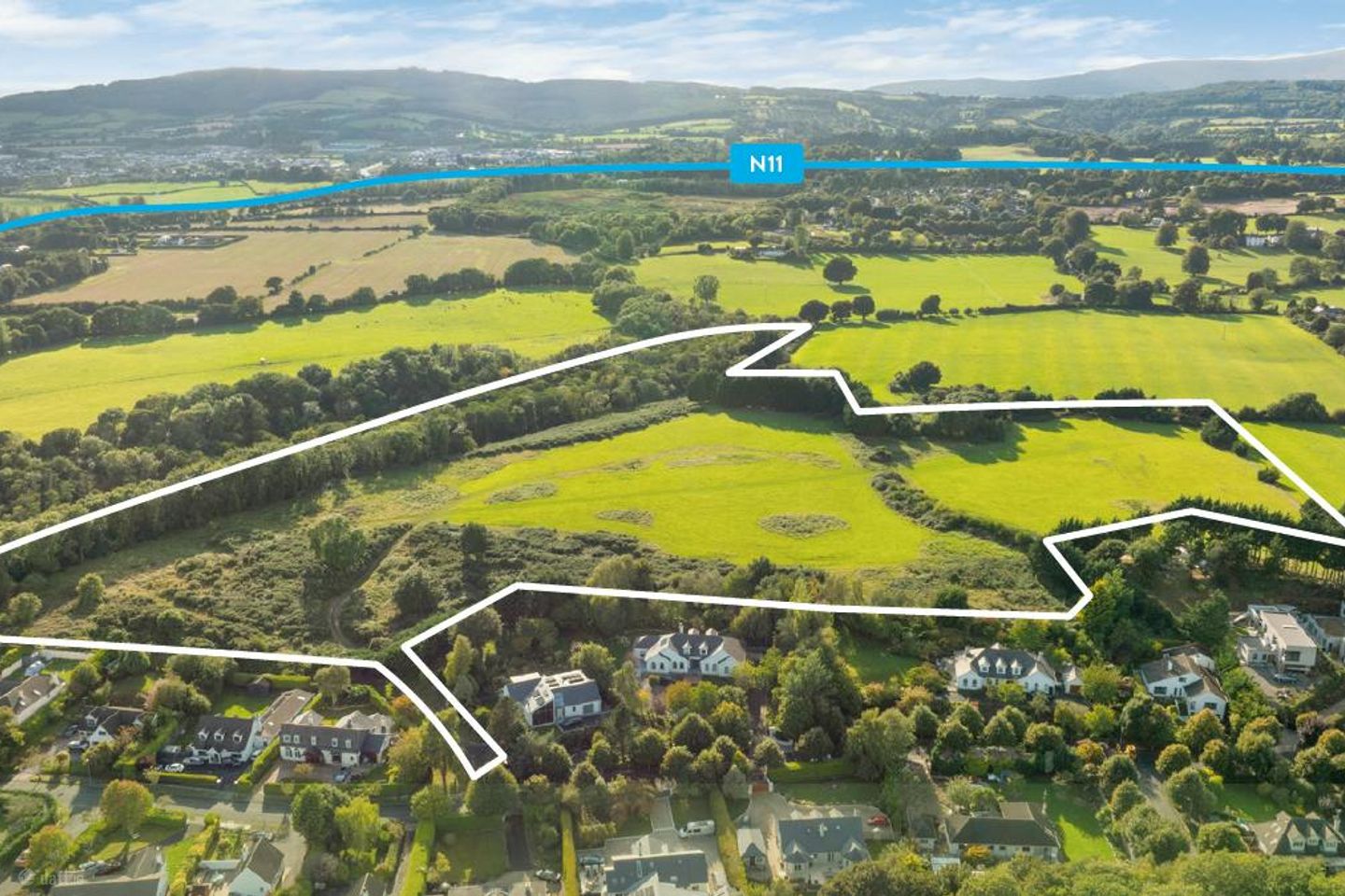 Approx. 27.7 acres at, Kilquade Hill, Kilquade, Co. Wicklow — photo 1