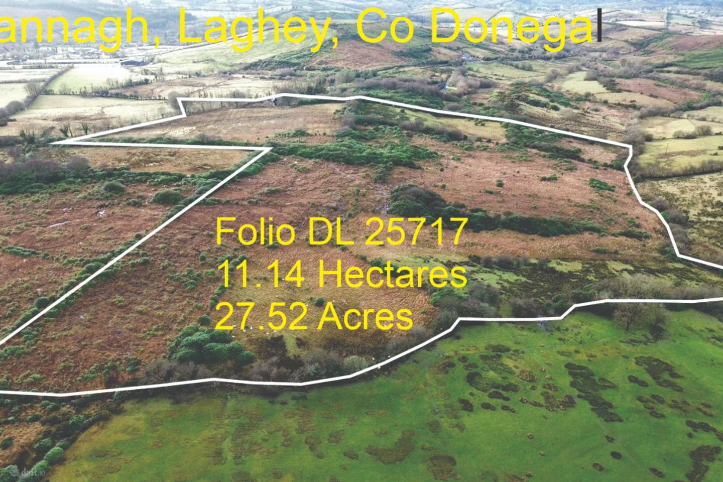 DRONE VIEW OF LAND 