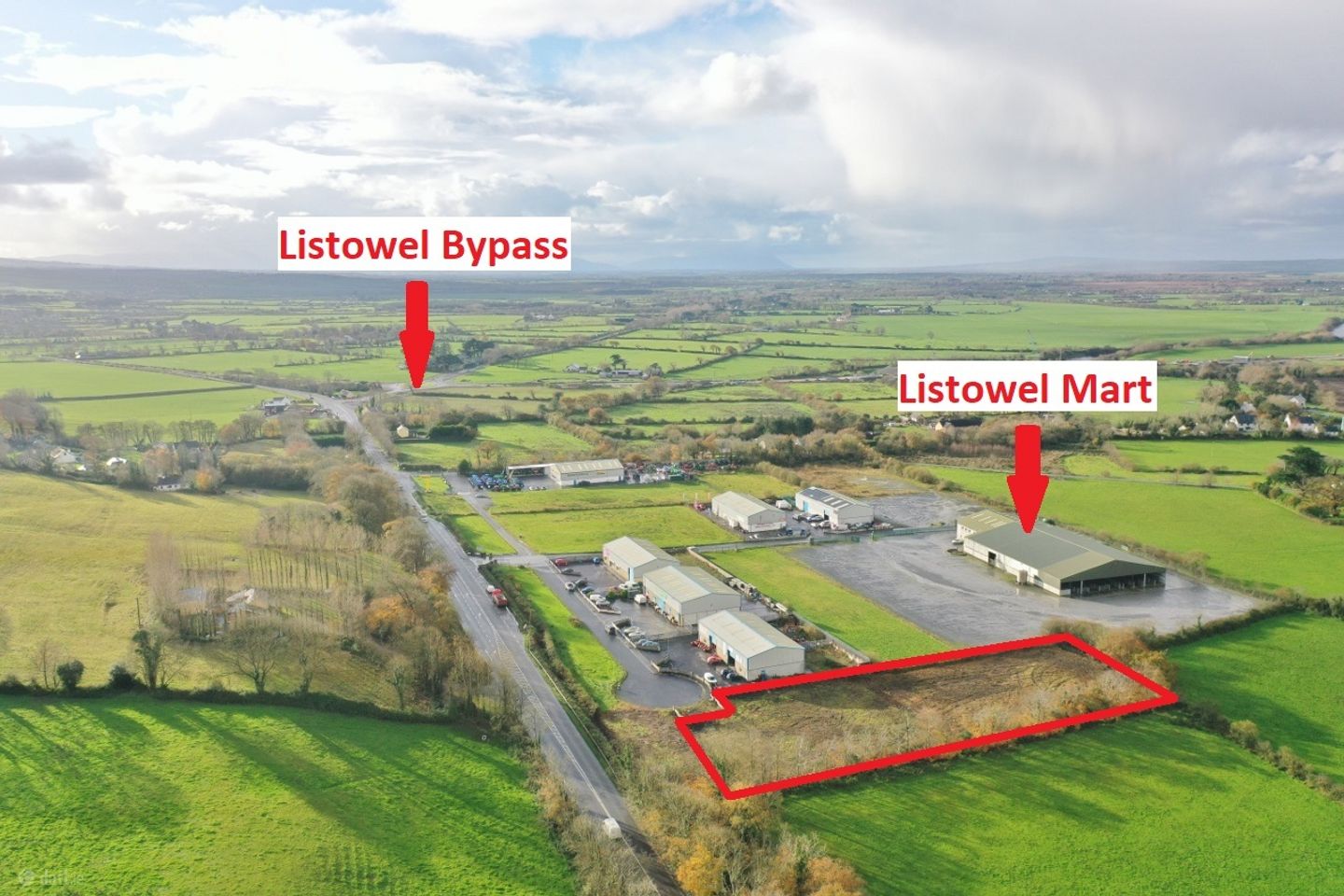 1.16 Acres Commercial Site Tanavalla, Listowel, Co. Kerry — photo 1