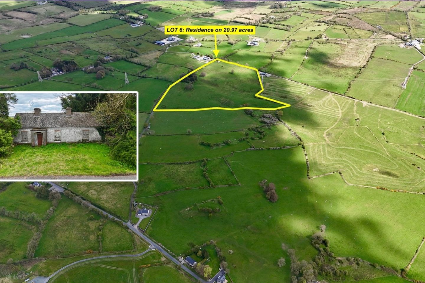 Residence on 21 Acres (approx.) at Carton, Elphin, Co. Roscommon — photo 1