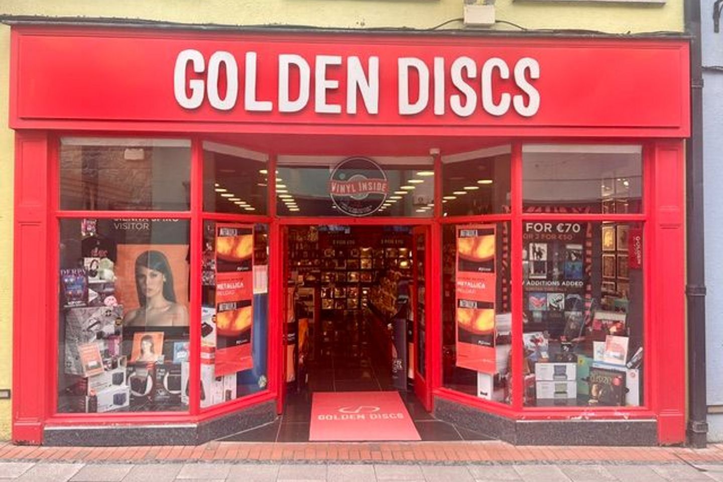 Golden Discs, Market Cross Shopping Centre, Kilkenny, Co. Kilkenny, R95W3WT — photo 1