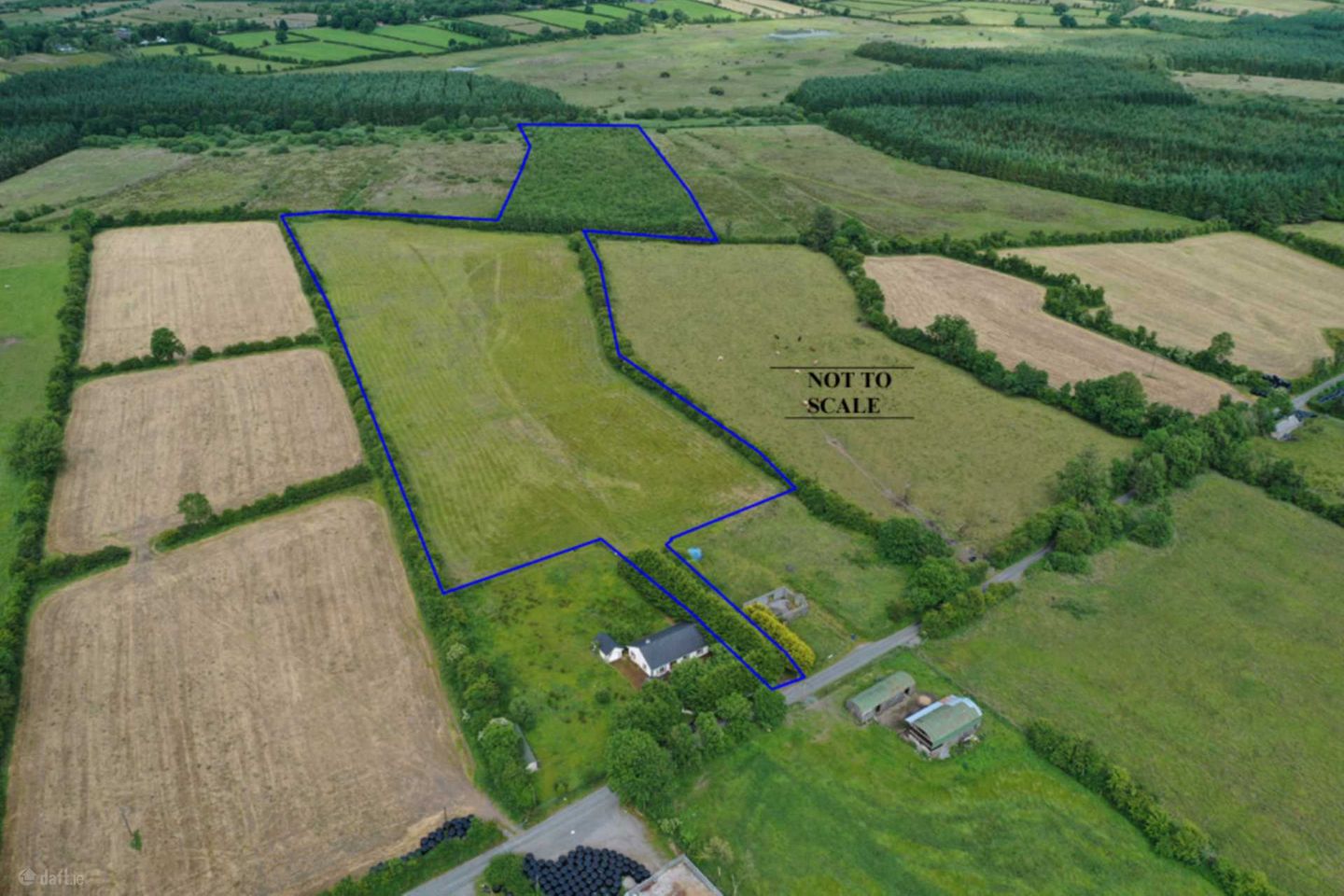 C.14.55 Acres At, Corrocoggil South & Kilrooan, Lisacul, Co. Roscommon — photo 1