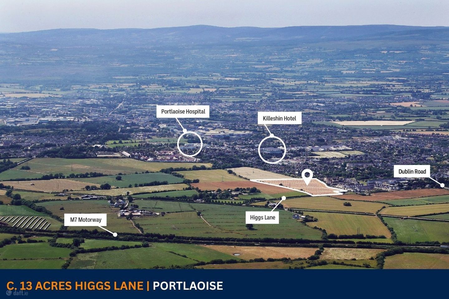 c. 13 Acres, Higgs Lane, Portlaoise, Co. Laois — photo 1