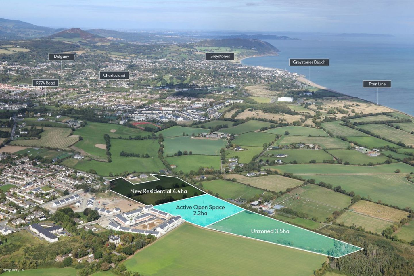 25 acres at Kilcoole , Kilcoole, Co. Wicklow, A63F954 — photo 1