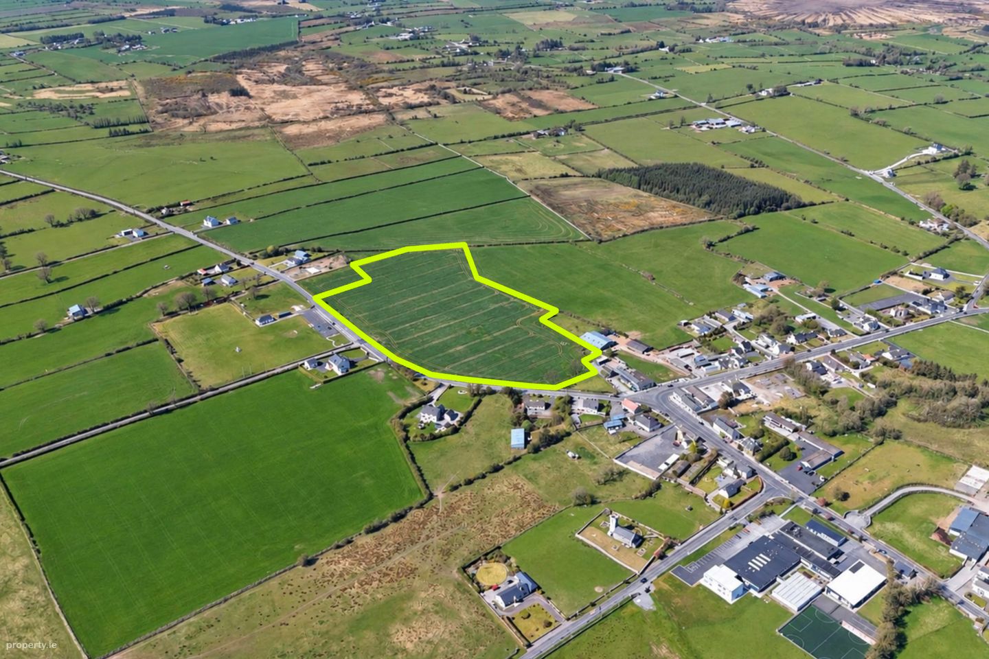 c.12.93 acres at Castleblakeney Village, Ballinasloe, Co. Galway — photo 1