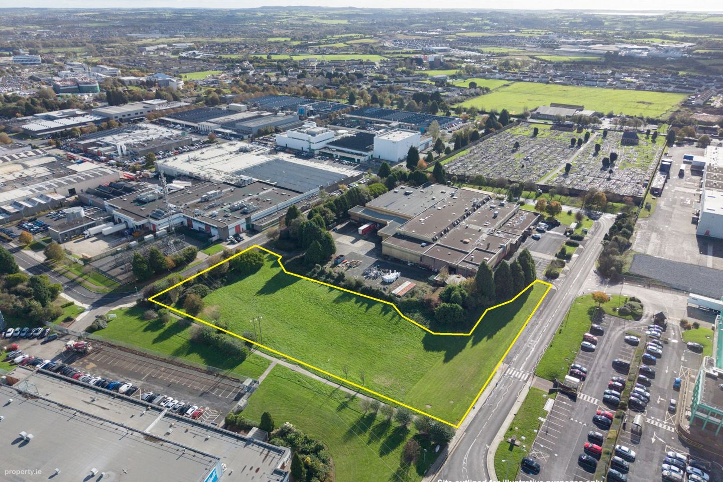 Land at IDA Industrial Park, Cork Road, Waterford City, Waterford City Centre, Co. Waterford — photo 1