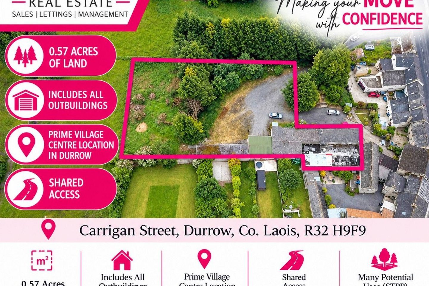 Carrigan Street, Durrow, Durrow, Co. Laois — photo 1