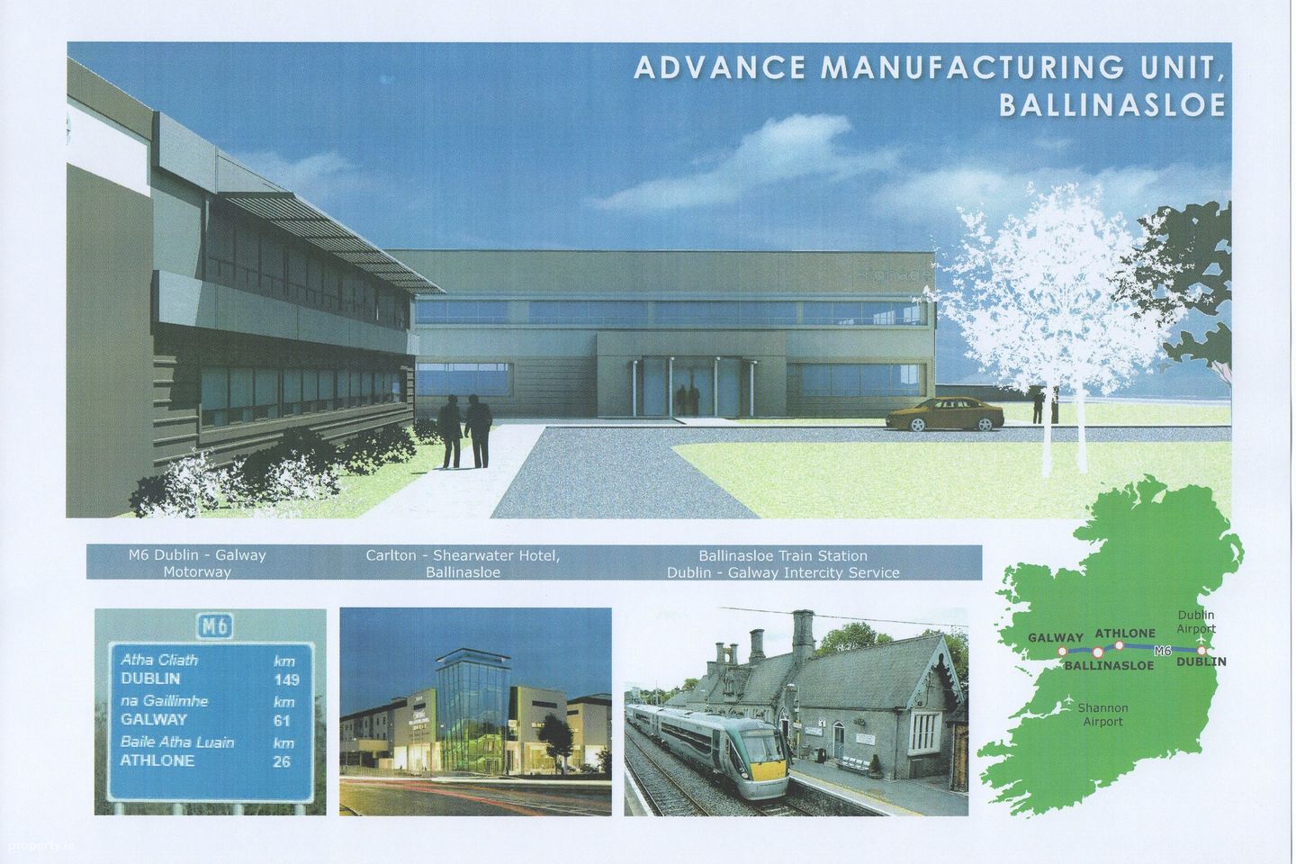 Advance Manufacturing unit/Office Block, Ballinasloe, Co. Galway — photo 1