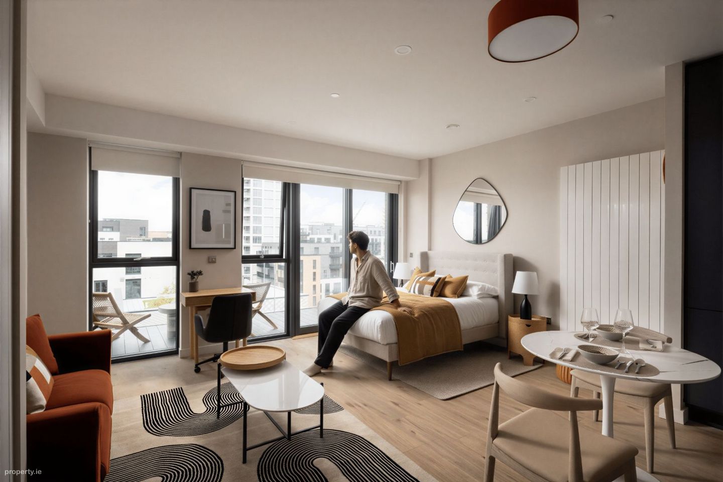 Studio Apartment, Sand House, Glass Bottle, Cullet Walk, D04 F8FC, Dublin 4 — photo 1